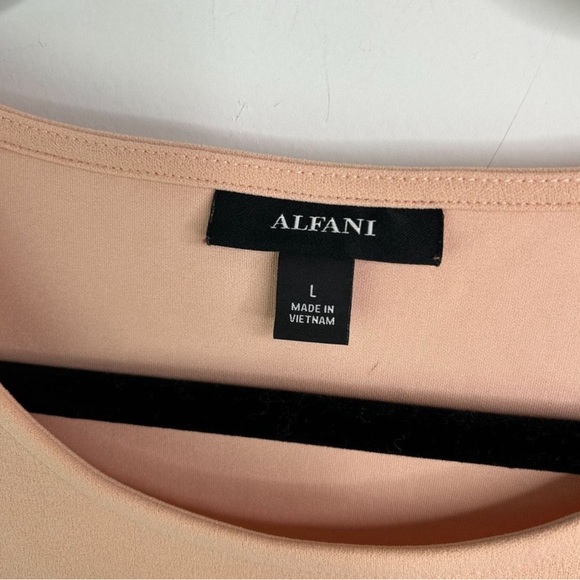 Alfani red and pink cheetah print size large blouse - Picture 2 of 2